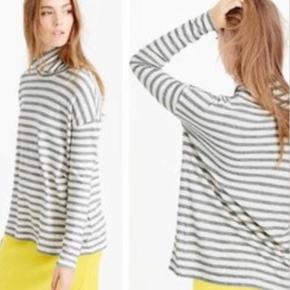 J. Crew oversized turtleneck sweater